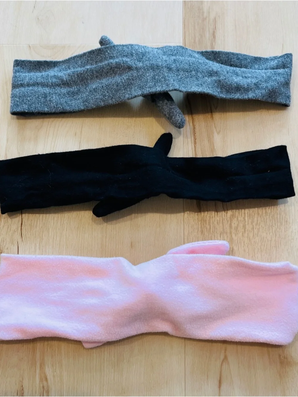 3pk Knotted Jersey Cotton Headbands